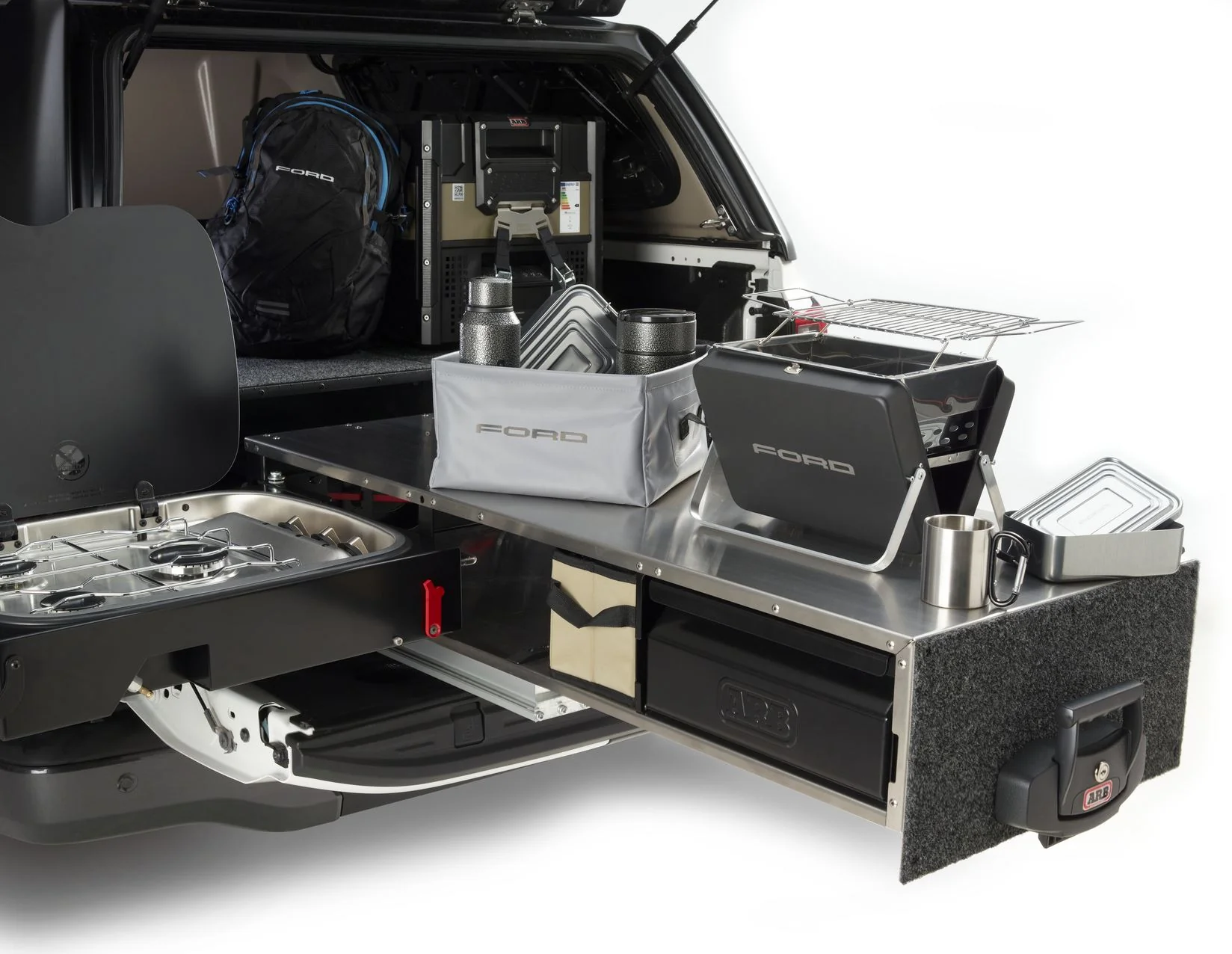 Cuisine coulissante ARB avec gazinière pour Ford Ranger à partir de 01/2012 - Image 8