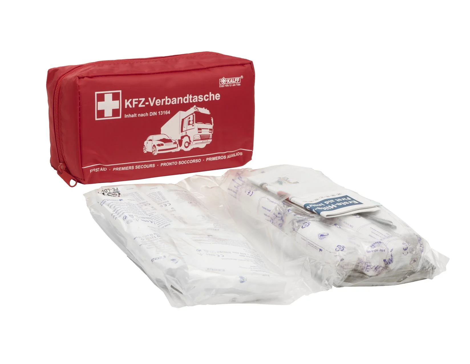 Trousse de premiers secours Nano rouge Kalff - Image 5