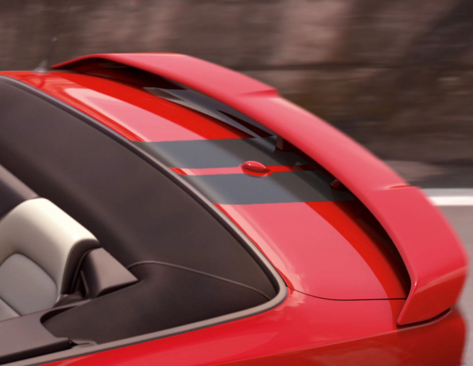 Bandes décoratives autocollantes noires Herpa print Ford Mustang 03/2018-03/2023 - Image 7
