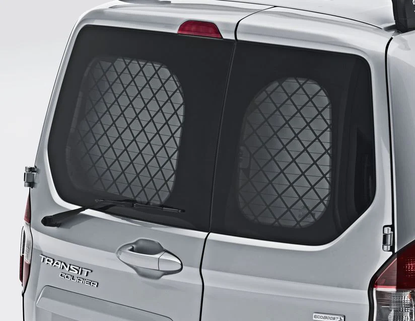Protection grillagée vitre arrière portes arrière battantes Ford Transit Courier - Image 4