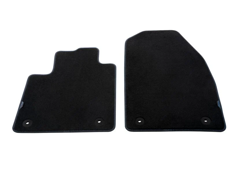 Tapis de sol en moquette avant noirs pour Ford Transit Courier - Image 7