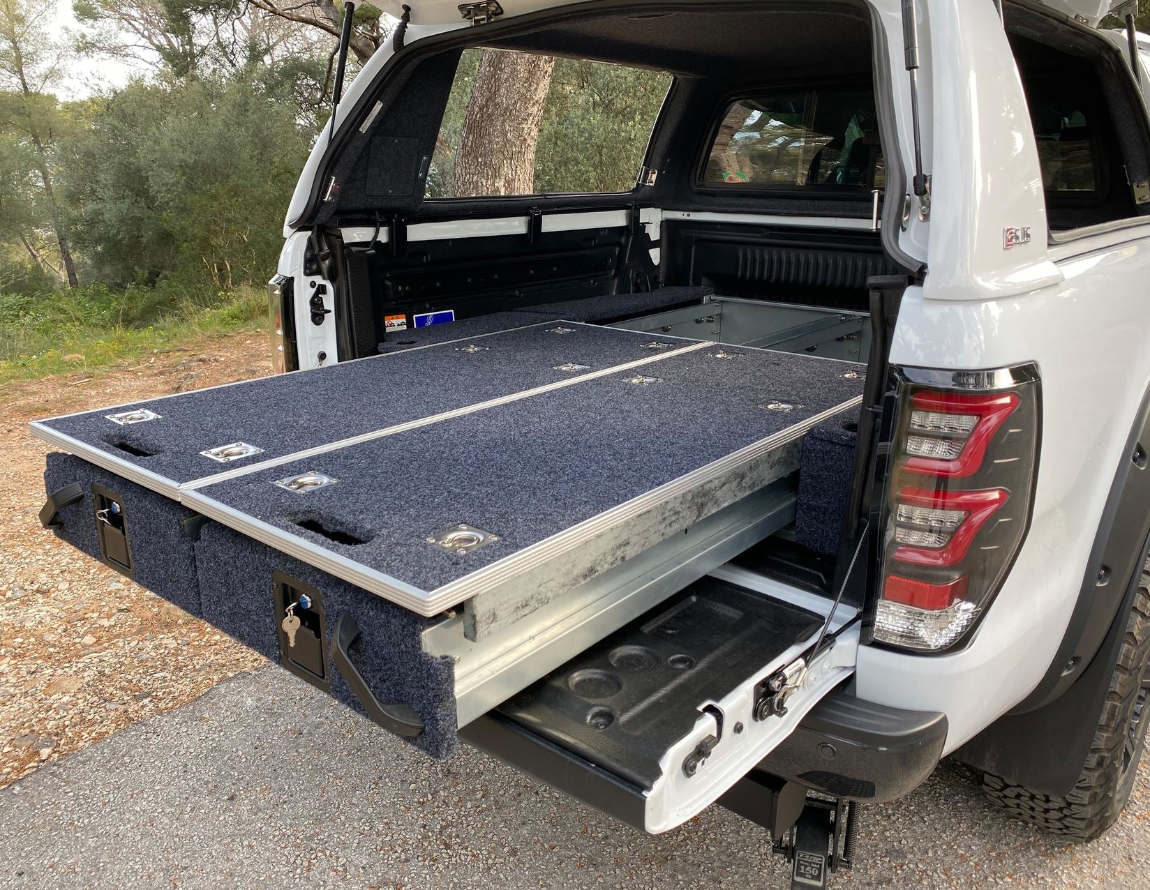 Ranger Pickup Attitude* Bloc tiroirs de rangement plateaux coulissant - Image 4